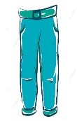 синий джинсовые брюки вектор или цветная иллюстрация, джинсовый клипарт,  синий, джинсы PNG картинки и пнг рисунок для бесплатной загрузки